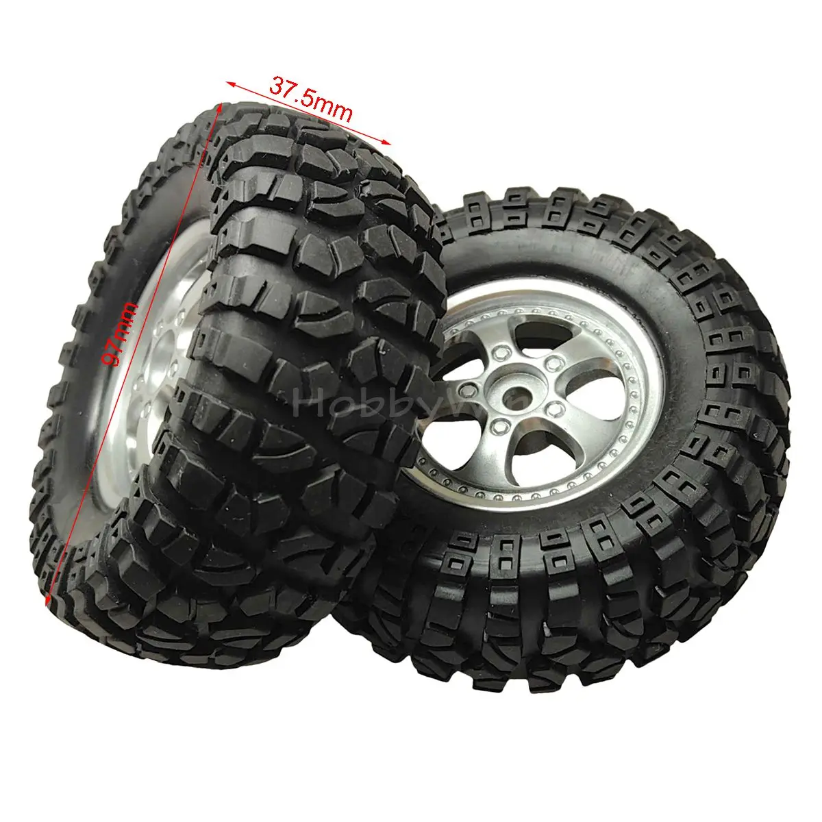 

Деталь HBX 891-P003 Колеса в комплекте для Haiboxing 1/12 RC Desert Buggy 12815