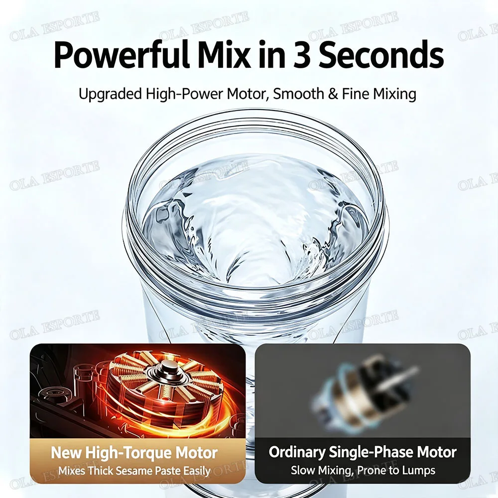 New Electric Shaker Cup 400ml Self-Stirring Intelligent Shaker Protein Shake Meal Replacement Portable Outdoor Sports Mixing CUP