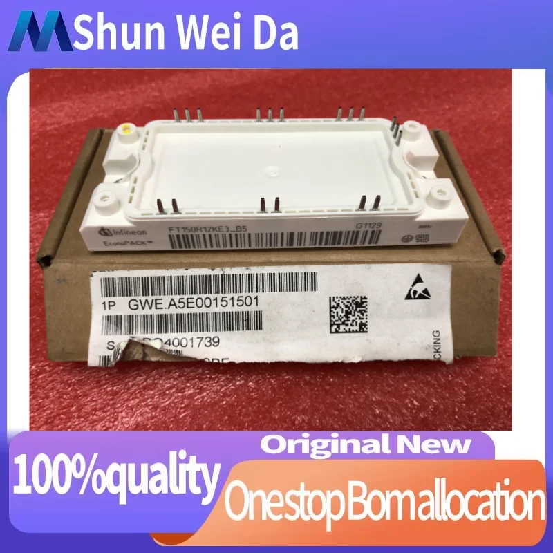 

FT150R12KE3G-B4 FT150R12KE3-B5 NEW AND ORIGINAL MODULE
