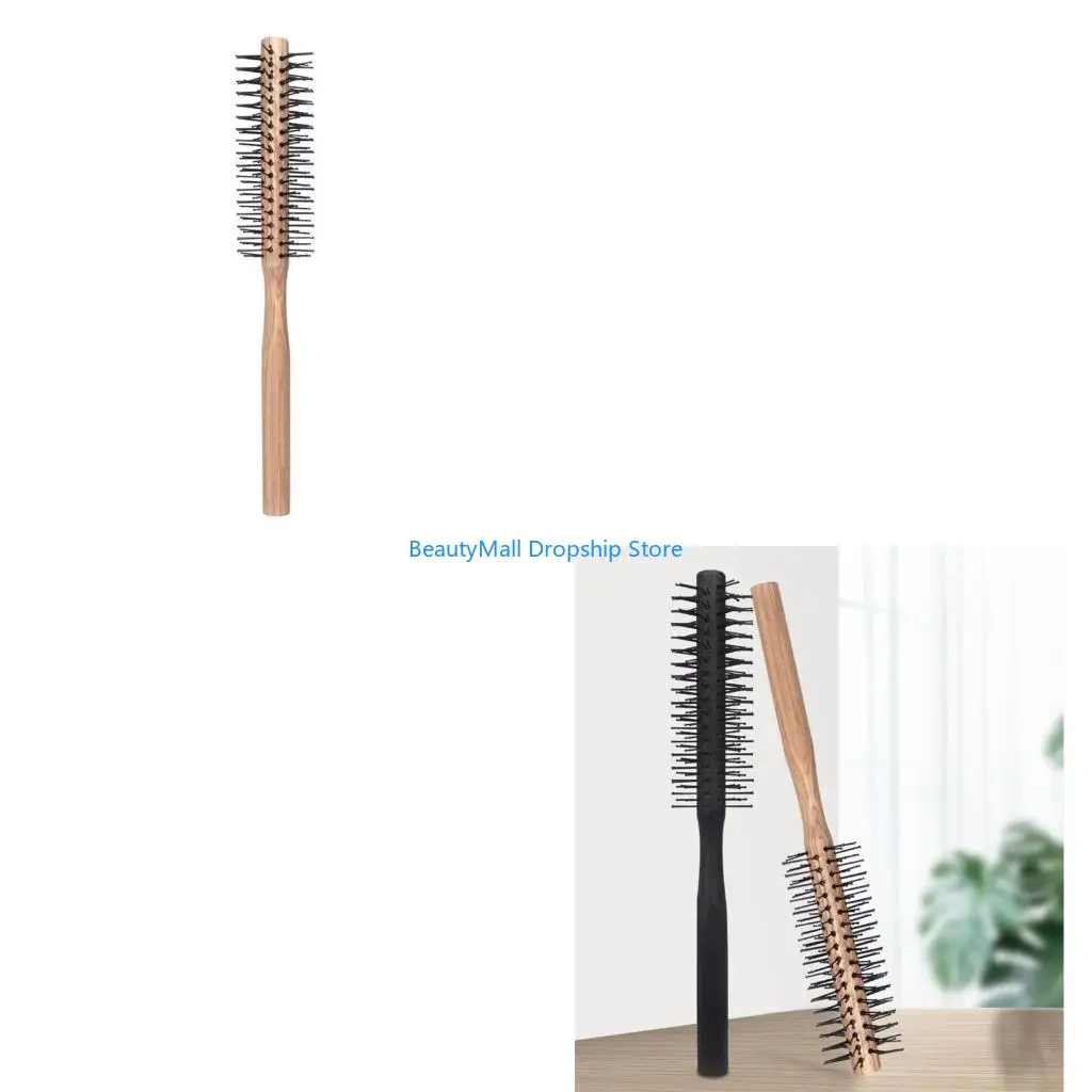 

40JD Парикмахерская для укладки керлинга круглая щетка для массажа роликовая расческа для выдувания и сушки