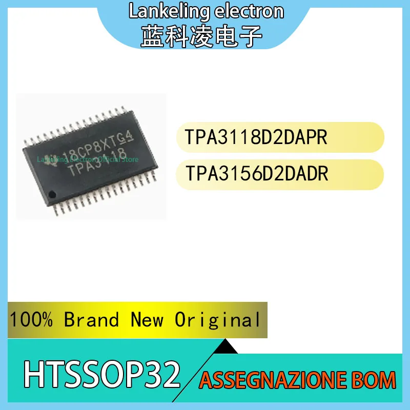 TPA3118D2DAPR TPA3156D2DADR IC 100% Brand New Original chip HTSSOP32