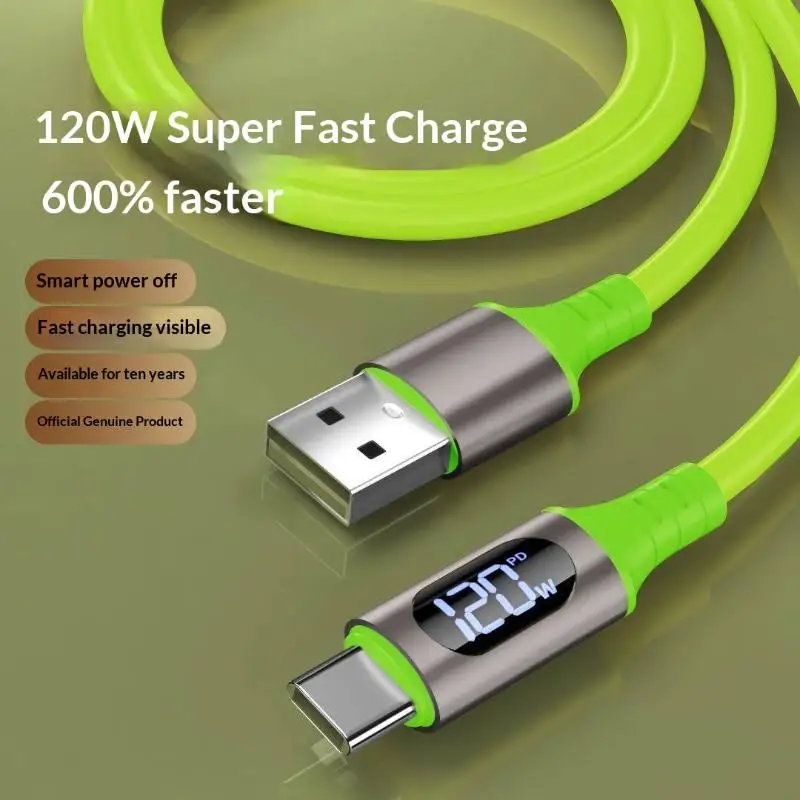 1Pcs 1Pcs 1.5 Meters Wire Type-C Digital Display Charger Cable USB C To C 120W Fast Charging Power Display Cable Cord For Phone 17 - Aliexpress Deal