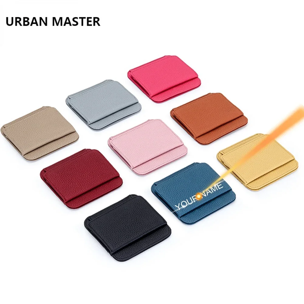 

Маленький однотонный кошелек для мелочи URBAN MASTER для женщин, тонкий маленький держатель для карт из натуральной коровьей кожи, новая модная дамская сумка-клатч 6790