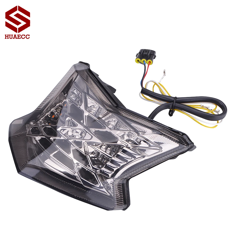 LED Brake Tail Lights Taillight for Kawasaki Z900 ABS Z650 ABS NINJA 650 ABS 2017-2020 Integrated Turn Signals Indicators