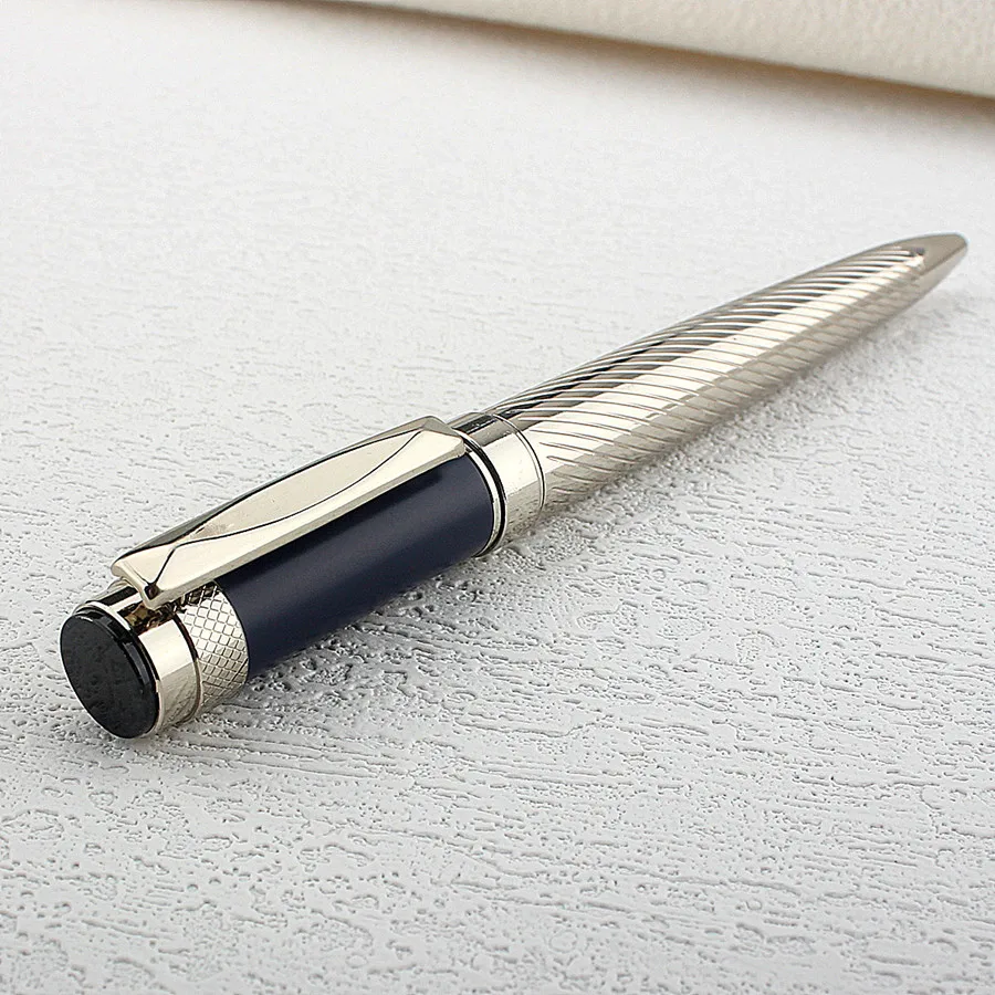 Full Metal Twist Ball Point Pen Upscale Business Office School Conference Stationery Writing Supplies