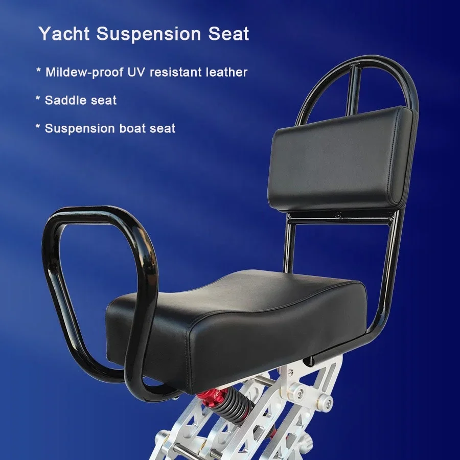 Deal Wholesale marine driving seat yacht chair single safety seat shock absorption suspension boat seats