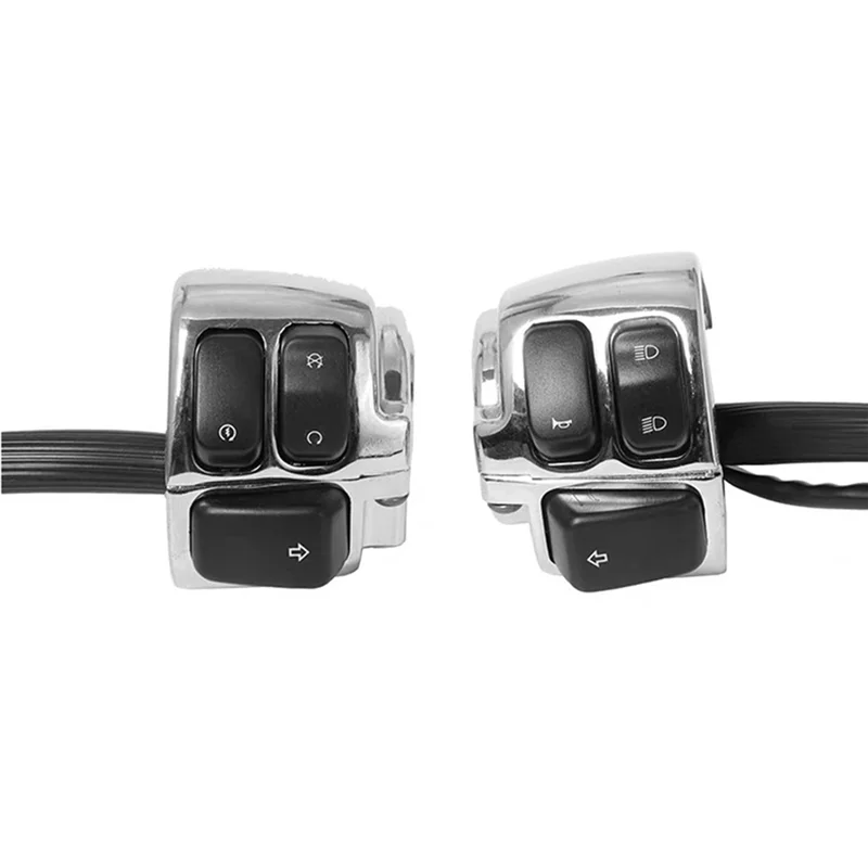 

AW-Handlebar Switch Handlebar Control Switch 25MM Handlebar Switch Electroplating Color