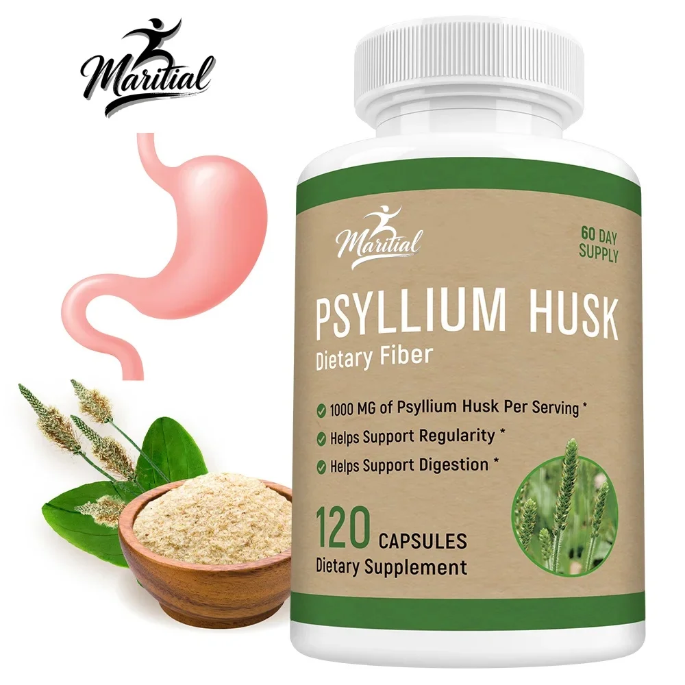 Psyllium Husk - Natural Soluble Fiber, Good for Intestinal , Cleansing, Detox, Supports Digestive System Supplement