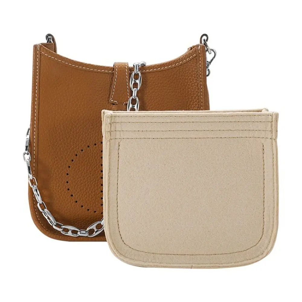 

New Felt Handbag Insert Bag Multi-Pocket Portable Purse Liner Bag Travel Inner Bag for Evelyne 16/29/33