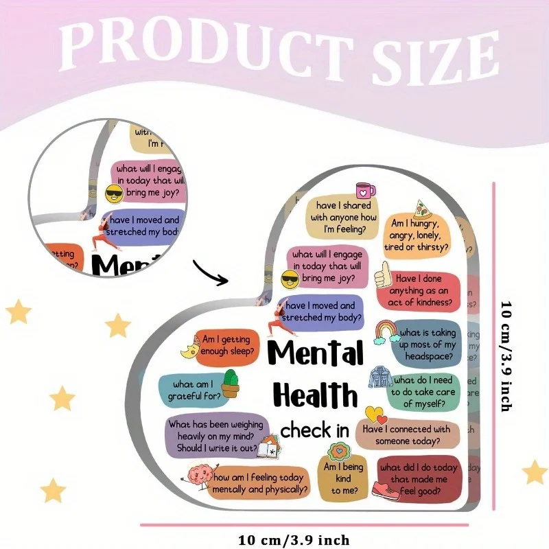 Therapy Office Decor, Mental Health Check-In Posters for School Counselors, Cbt & Dbt Therapy Supplies, Anxiety Relief Wall Art