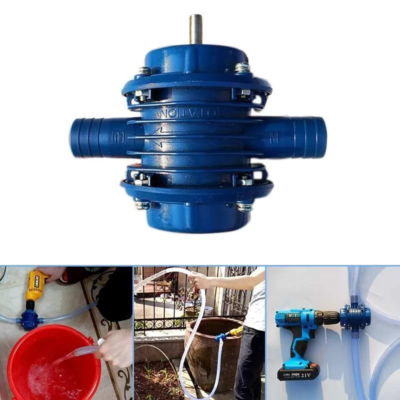 

Water Pump Heavy Duty Self-Priming Hand Electric Drill Centrifugal Home Boat pump High Pressure DC water Pump For Garden Tool