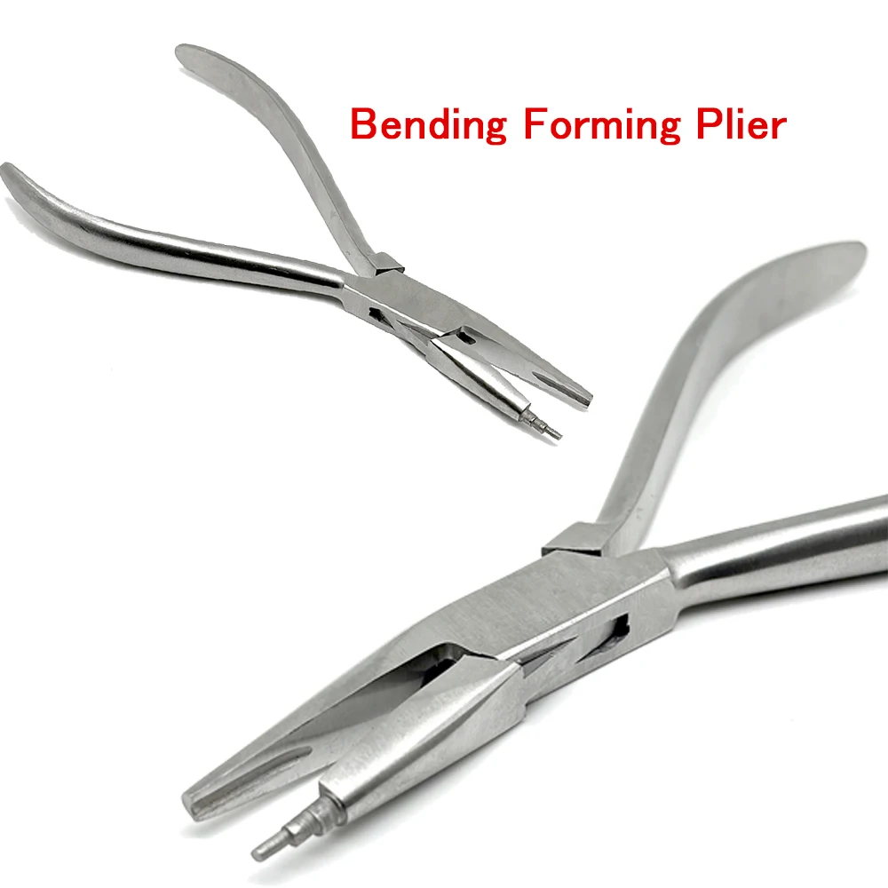 

Dental Orthodontic Bending Forming Plier Stainless Steel Dental Tweed Omega Loop Bending Forming Plier Dentist Tool Instrument