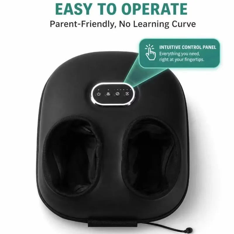 Electric Shiatsu Foot Massager With Heating Function Improve Circulation Foot Pain Relief Muscle Relaxation