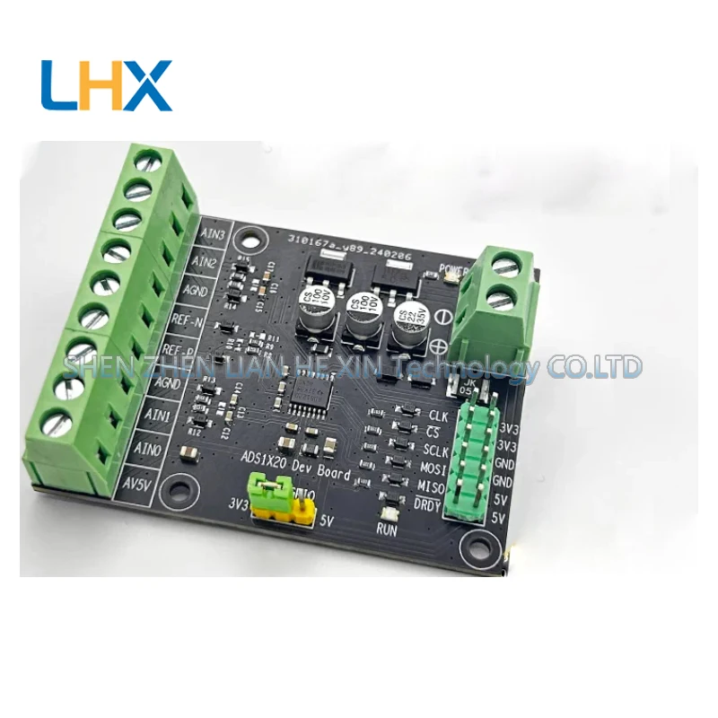 ADS1220 high-precision 24-bit sensor module measures ADC, bridge, temperature sensor measurement  in stock new