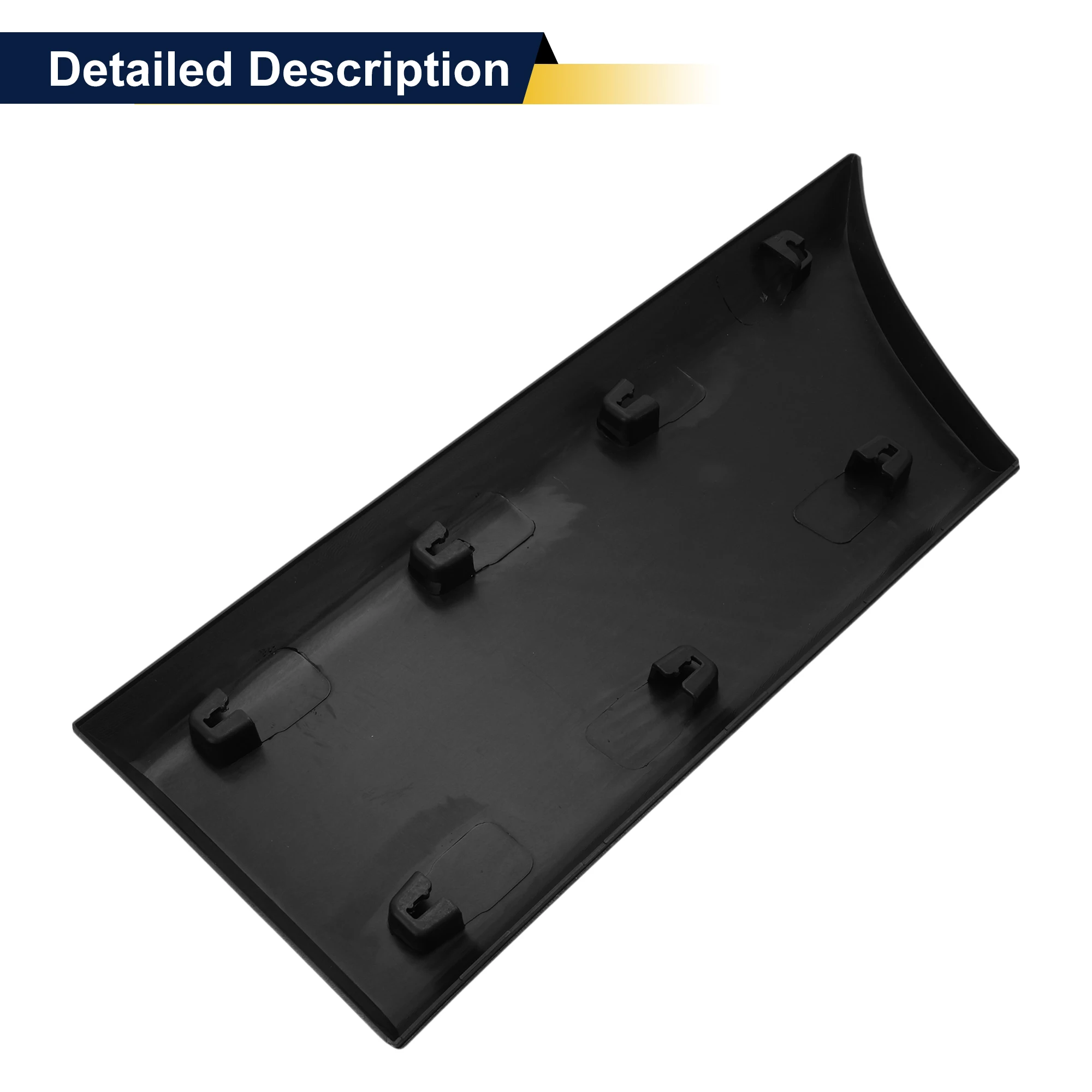 UXCELL Exterior Pillar  Trim for Renault Master III 2010-2014 Right Door Panel 1 Set