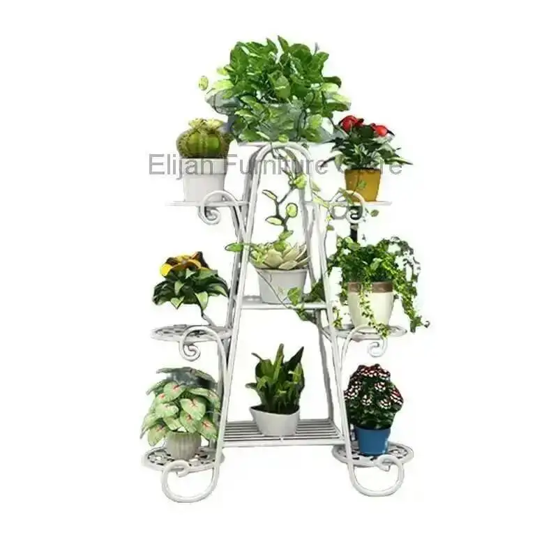 

Minimalist Accessories Aesthetics Flowers Stand Designer Decorations Plant Display Shelf Modern Living Room Plantenrek Furniture