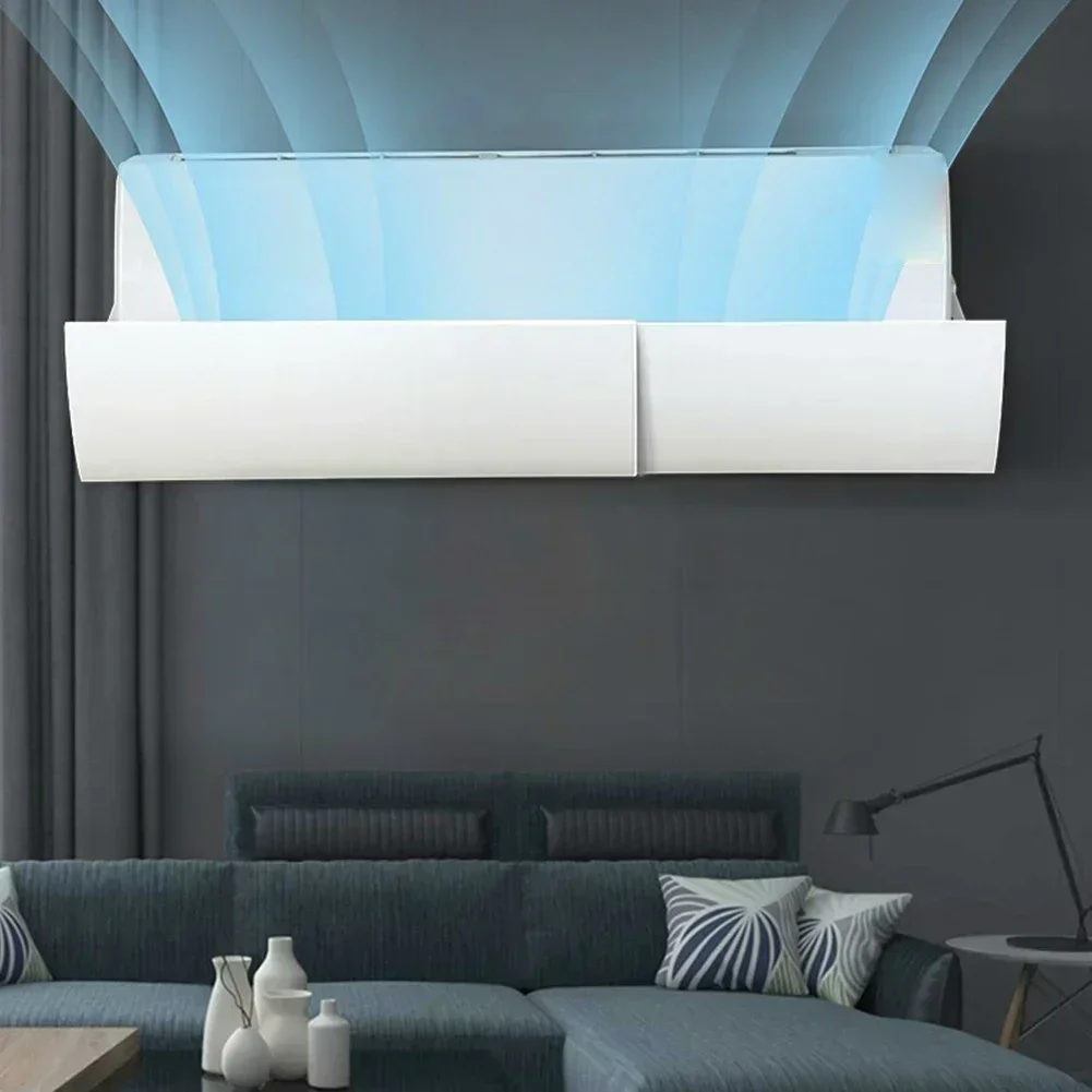 Retractable Air Conditioner Wind Deflector Anti-Direct Blowing Windshield Cold Air Deflector Purification Wind Outlet Baffle