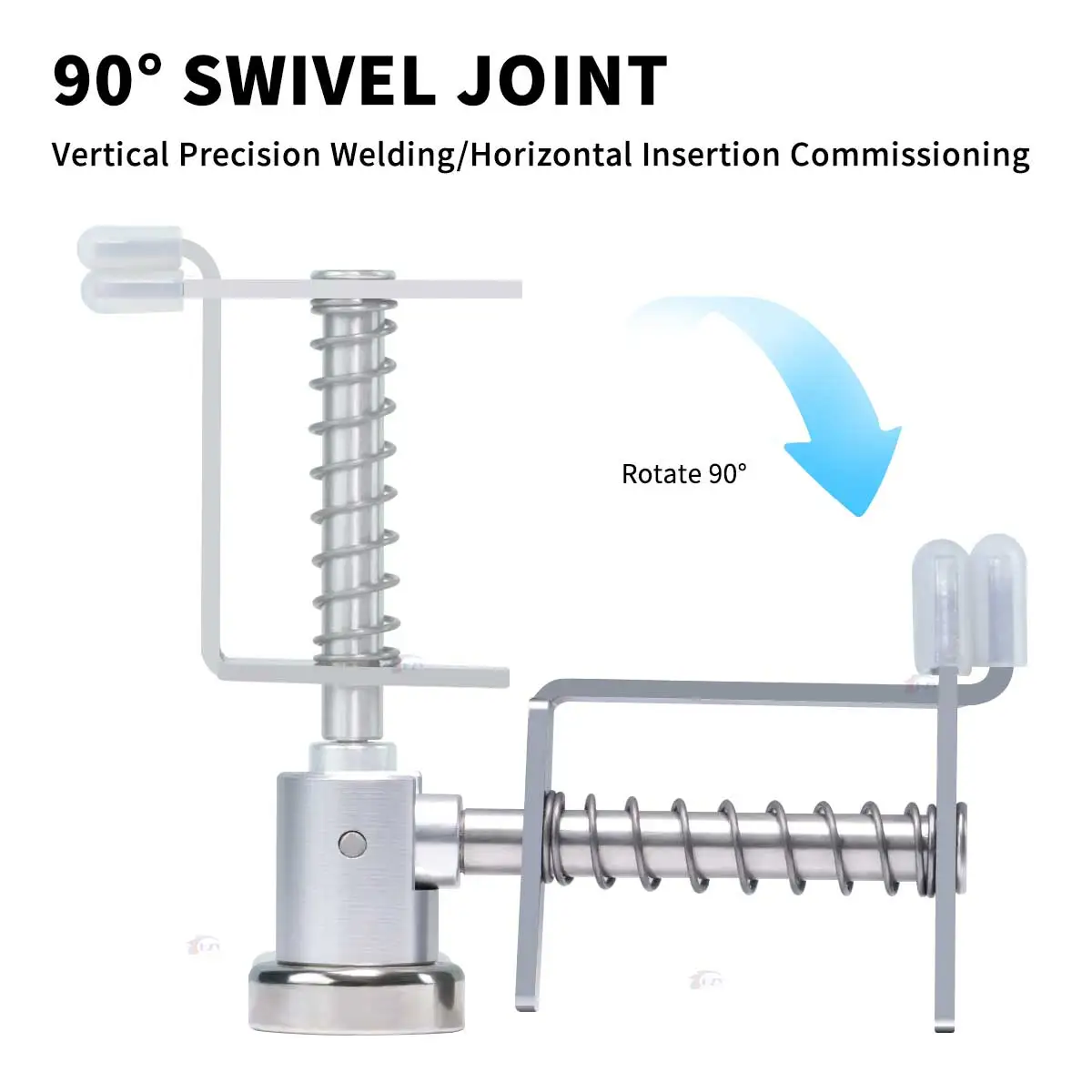 HZY H-07 Multifunktionale magnetische Universa-Federklemme 90 °   Rotationsplattenhalter für die Debugging präziser Schweißteile