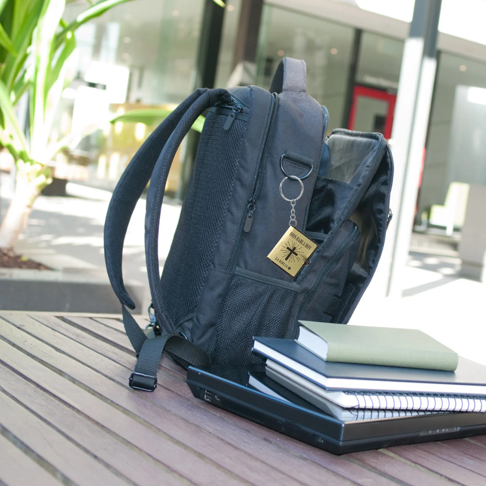 

12Pcs Mini Bible Keyring Religious Baptism Gift Party Favor Bag Pendant Christian Souvenir Christmas Keychains