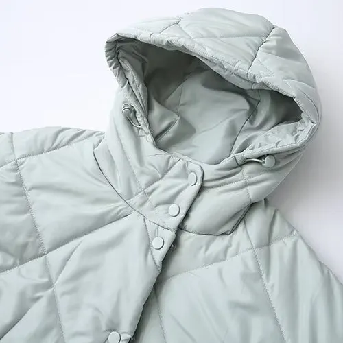 Faionable Long Cotton Jaet Donna Autunno Inverno Nuovo arrivo Due colori ZR Sle Pendolarismo Fibra di poliestere Thiened