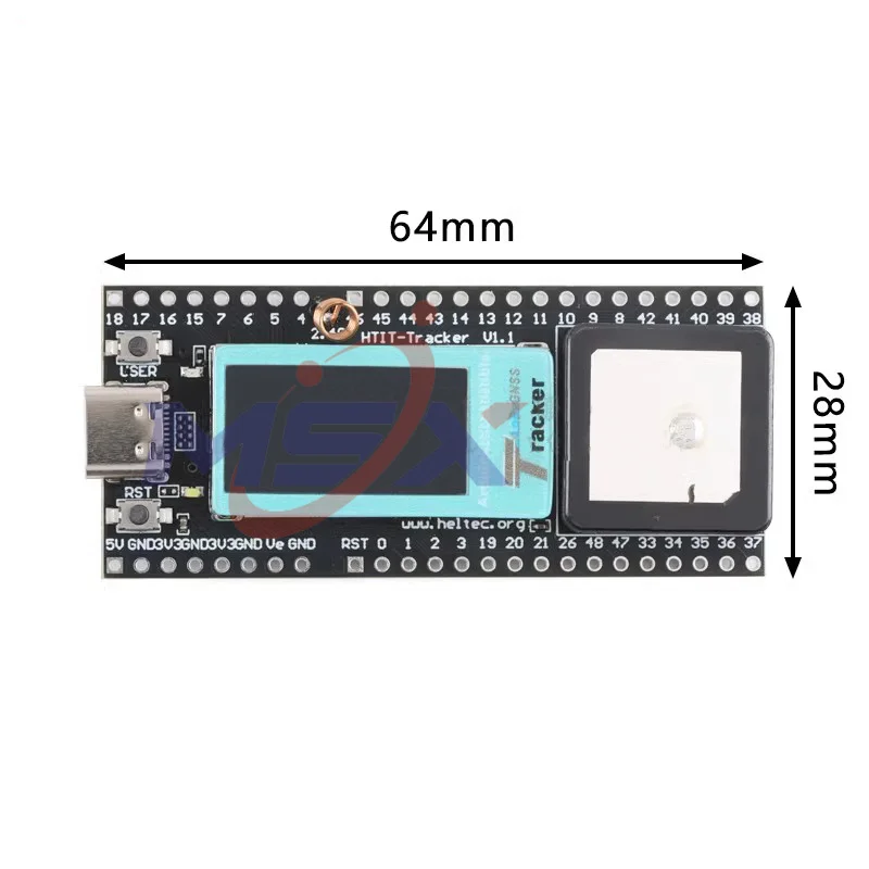 Wireless Tracker supports WiFi, Bluetooth, LoRa tracking and positioning, GPS, ESP32 module development board