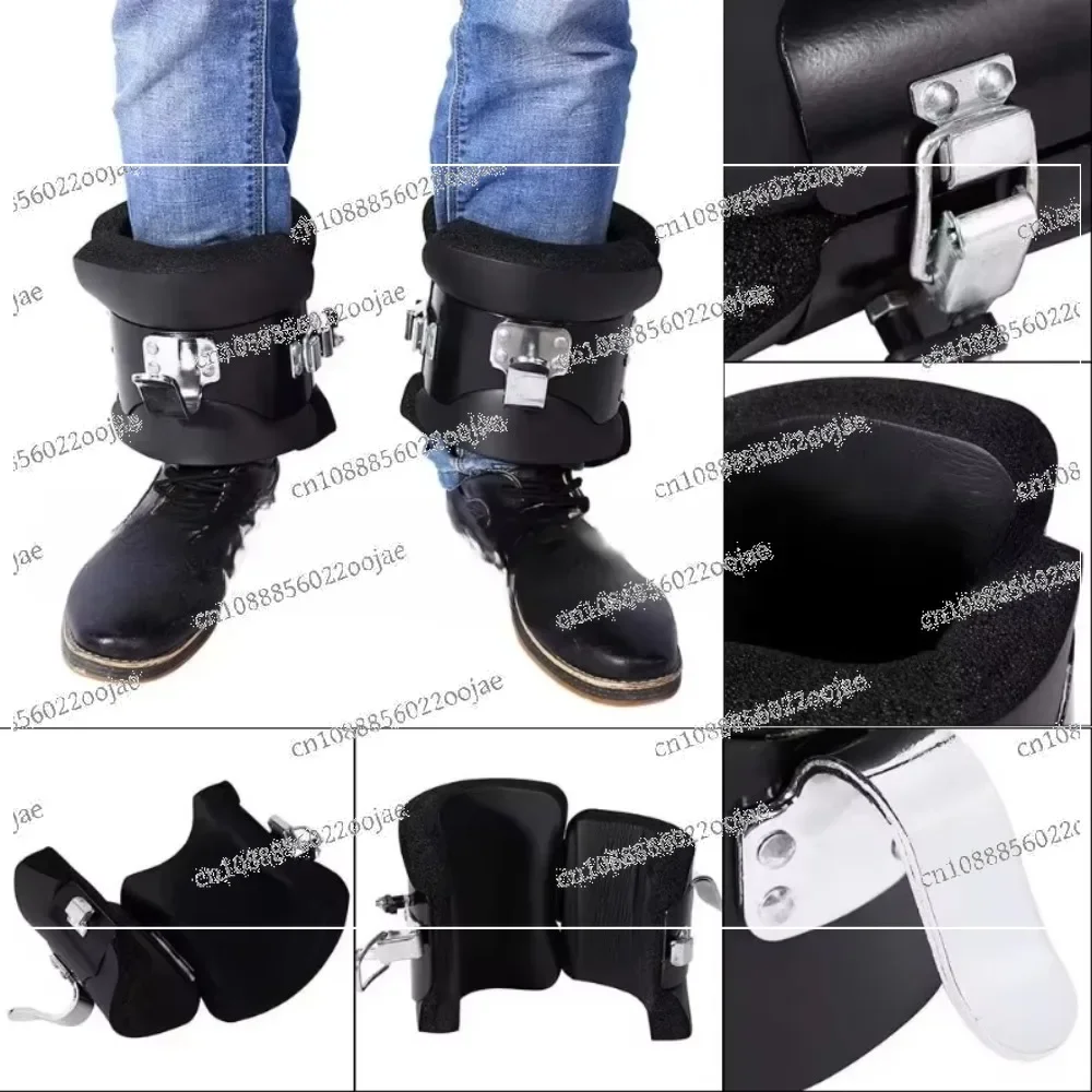 FOR Hanging Pull Boots Anti-Gravity Inverted Hanging BootsFitness Hanging SpinePosture Safety Lock Buckle ShoeCover