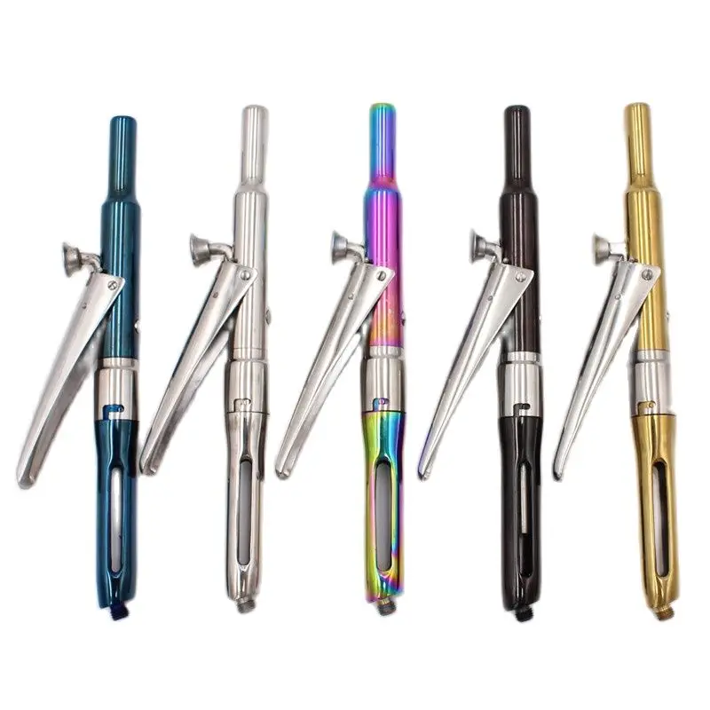 1Pcs Dental Syringe metal Gun Type Dentistry Syringe Dental Syringe Gun Medical Stainless Steel Dental Implant Surgical Tool