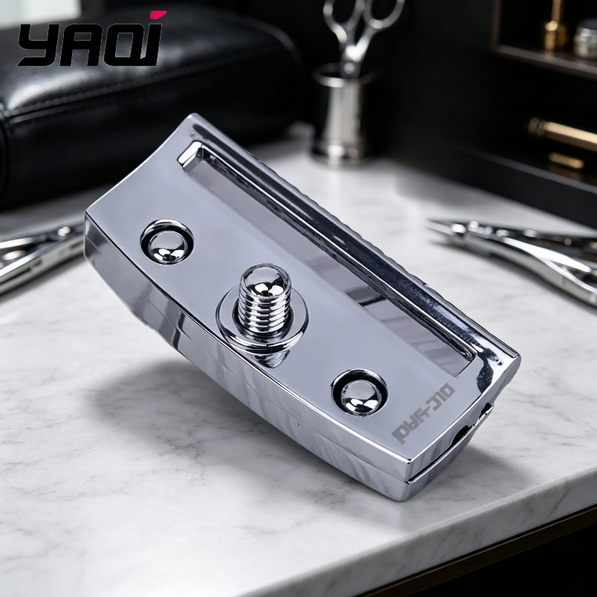 Yaqi 2026 Single Edge Chrome Color Safety Razor Head Collectibles Birthday Gift For Boyfriend Beard shaver