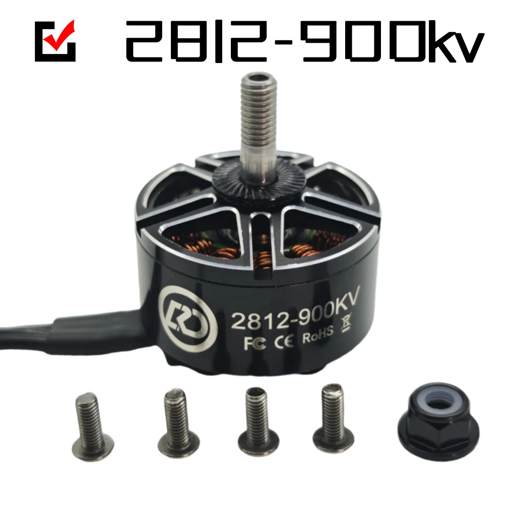 

4 шт. 2812 900KV 3-6S 2812 900kv бесщеточный двигатель для RC Multirotor XL7 APEX Mark4 7/8/9/ FPV гоночных дронов дальнего действия DIY часть