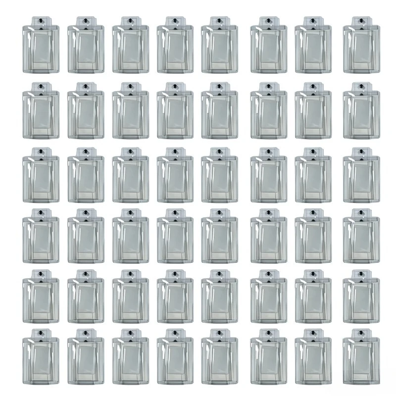 50/100 Transparent Plastic PVC Jewelry Snap Packaging Bag Portable AntiDust Oxidation Watch Gift Storage Pouch Jewelry Organizer