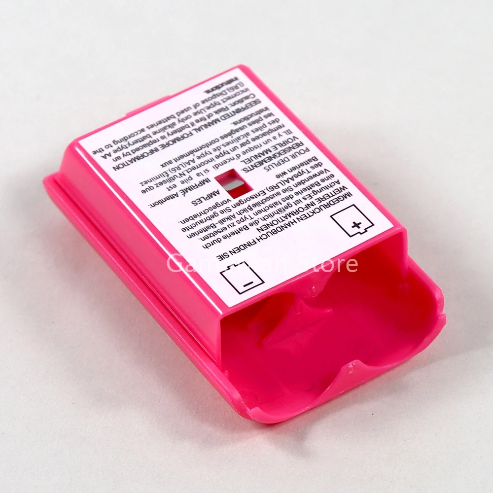 100 قطعة/الوحدة استبدال ل XBOX 360 غطاء علبة البطارية شل لوحدة تحكم Xbox360 اللاسلكية