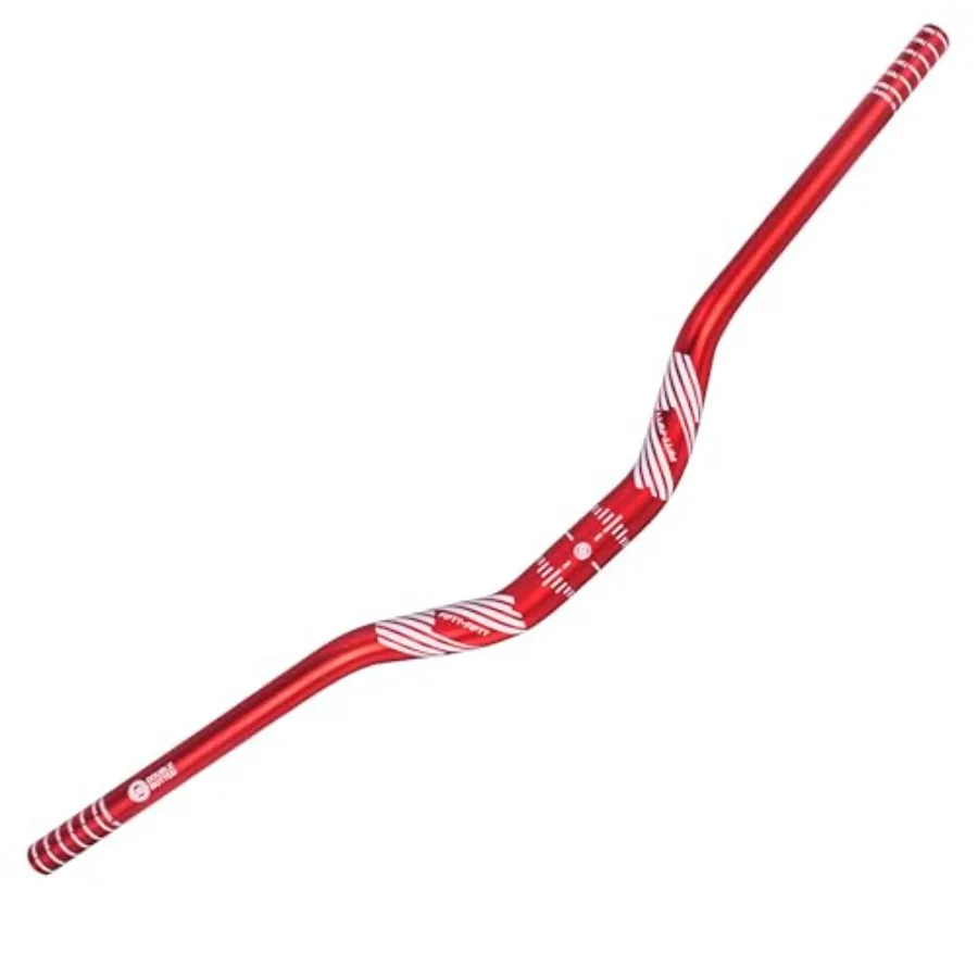 

Mountain Bike Riser Handlebar, Aluminum Alloy MTB Handlebar, 31.8mm Diameter, 780mm Wide Bicycle Bar