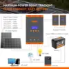 Powmr-ソーラー充電コントローラー,ソーラーレギュレーターパネル,並列アップ,鉛蓄電池リチウム電池用12ユニット,60a,12v,24v,36v,48v 2