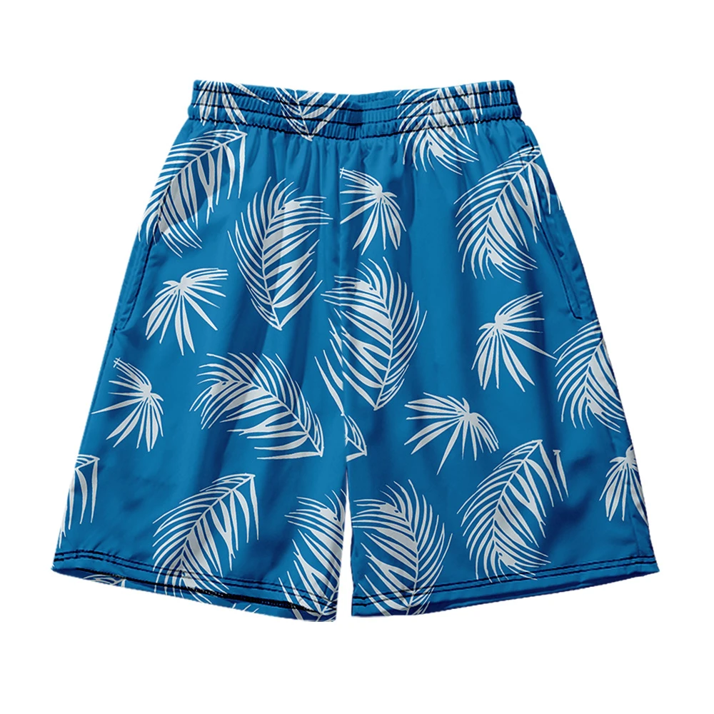 

Hawaiian Beach Shorts Men's and women's clothing 3D digital printing casual shorts Fashion trend couple Pants
