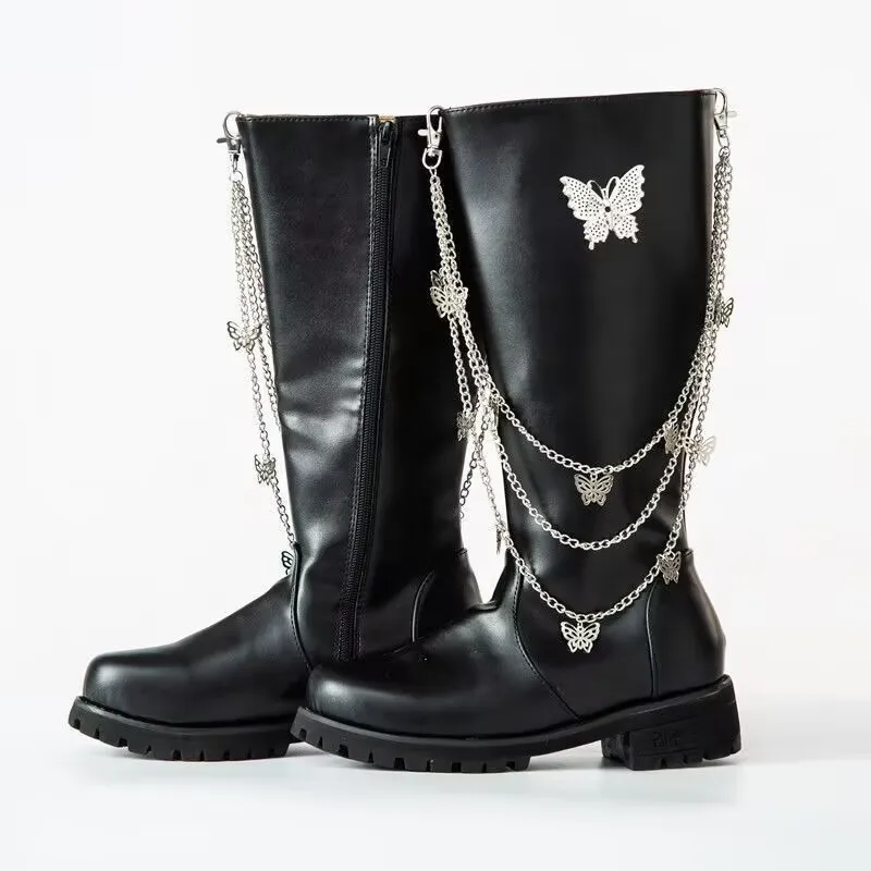 TGCF Official's Blessing Heaven Tian Ci Fu San Lang Hua Cheng Cosplay Shoes Women Men Huacheng Halloween Cosplay Boots
