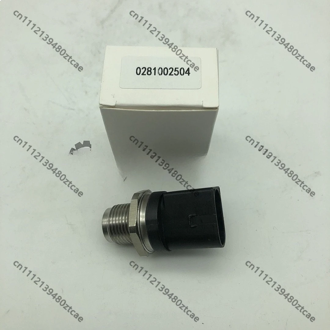 0281002504 Fuel Rail Pressure Sensor Compatible with Bosch Audi Mercedes Benz Smart VW