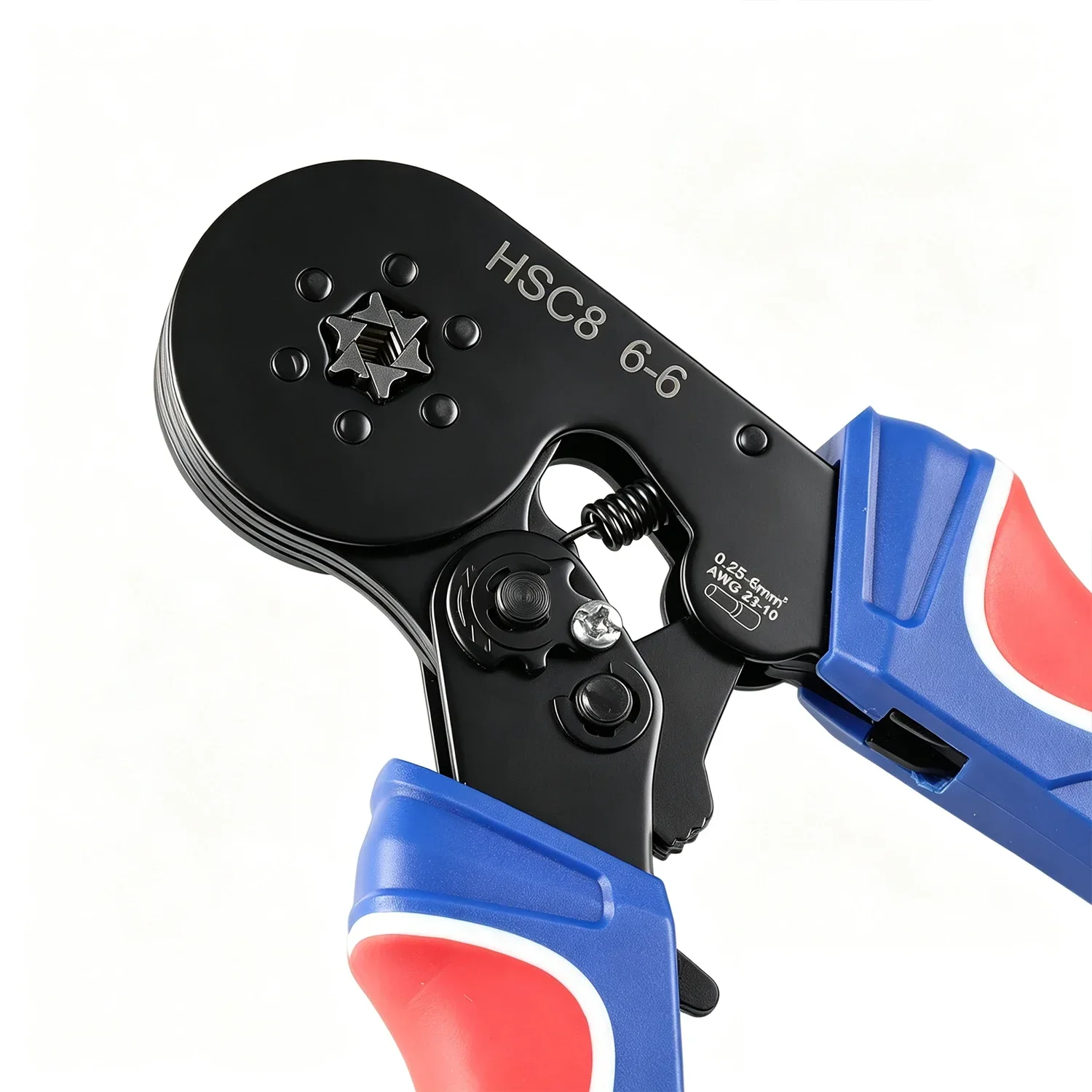 Crimper-Zange, Drahtabisolierwerkzeug, Multitool-Zange, Automatischer 5-in-1-Abisolierer, Schneid- und Crimpzange für Kabel, Elektriker-Reparaturwerkzeug – Detail 5
