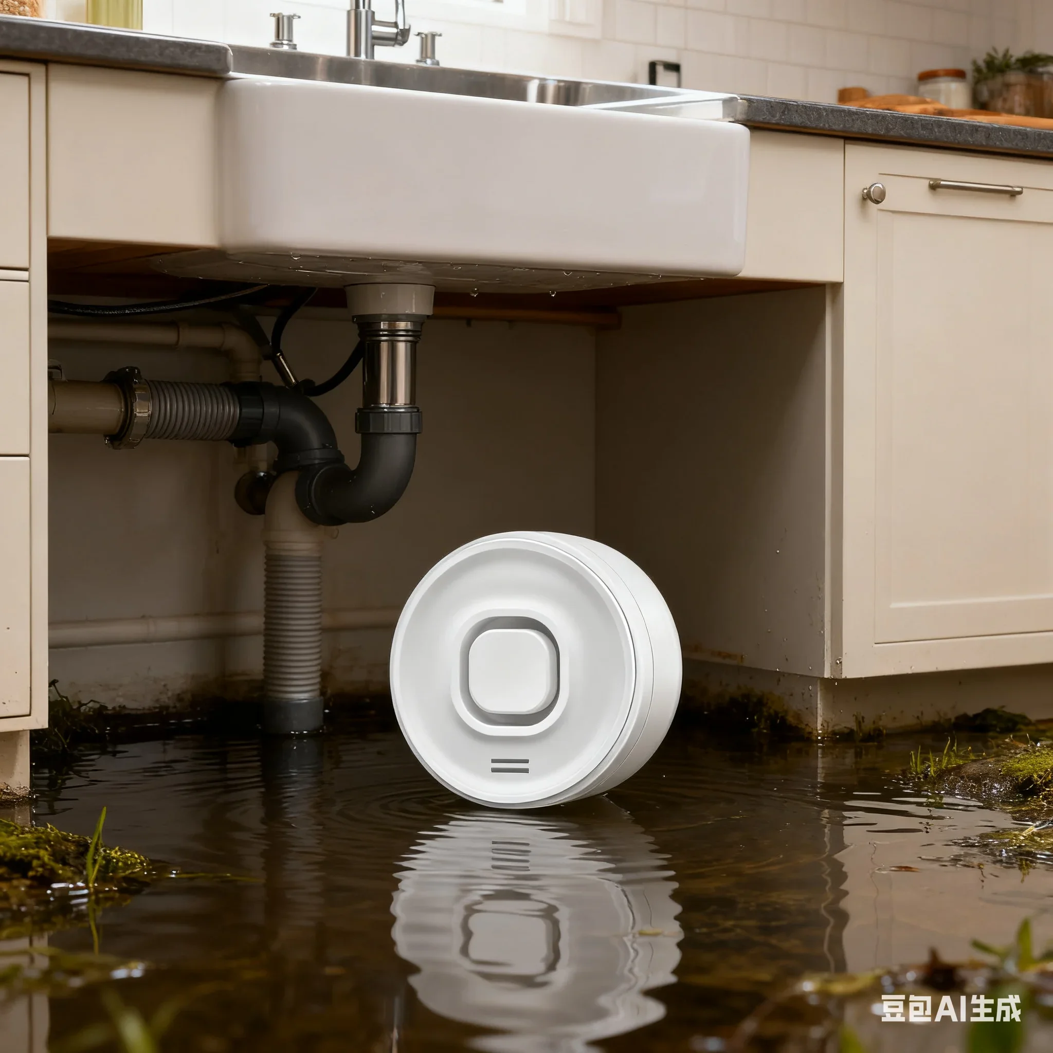 

Умный Wi-Fi детектор утечки воды с/без кабеля для Tuya, детектор утечки воды для умного дома, сигнализация 100 дБ и оповещения о приложениях в реальном времени