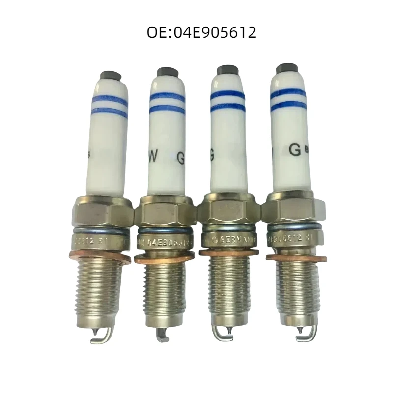 

4-6pcs Spark Plug OEM 04E905602 04E905612 For AUDI A1 A3 Q3 Q2L VW GOLF MII SUPERB CITIGO OCTAVIA BEETLE