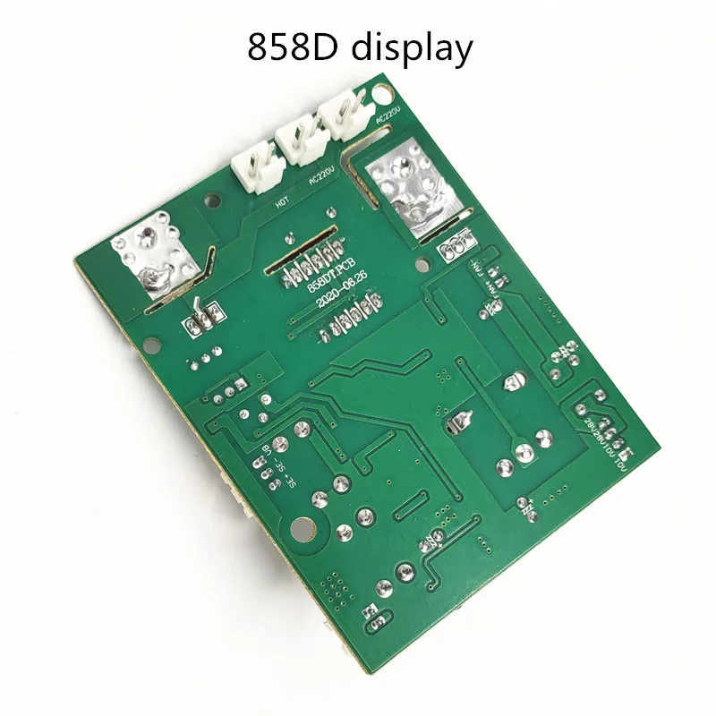 858A Hot Air Gun Circuit Board 858D Digital Display Adjustable Temperature Band Sleep Circuit Board Control Board