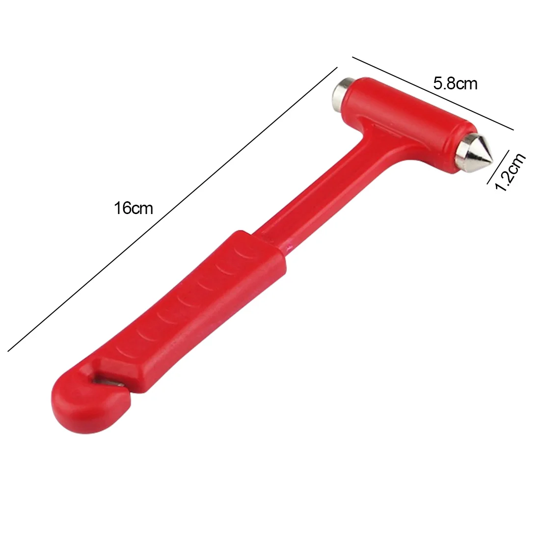 Herramienta de Escape de emergencia para coche, martillo de Escape de autoayuda, rompecristales de emergencia contra incendios, artefacto de vidrio