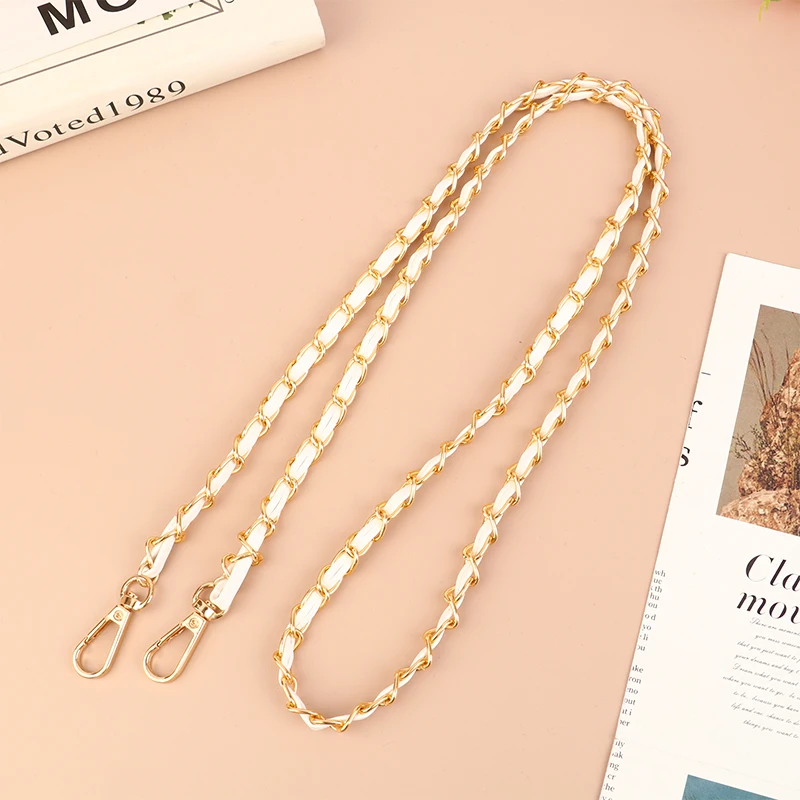120 cm langer PU-Leder-Taschenriemen für Crossbody-Schultergurt, Ersatz-Zubehör, DIY-Handtaschen-Kettenteile – Detail 8