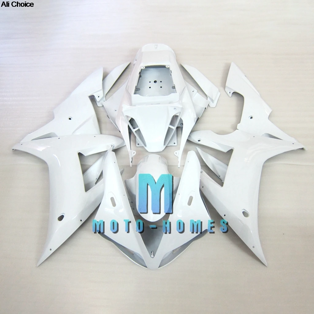 

YZF-R1 2002 2003 Motorcycle Fairing Kits for YAMAHA YZFR1 02 03 Injection ZXMT Fairings Parts Pure White
