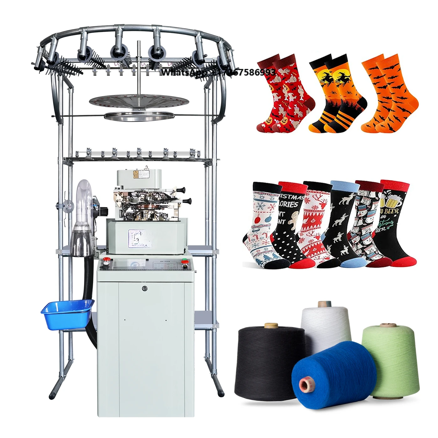 Kaiyue Computerized Korean-Style Sock Knitting Machine with Engine and Motor Core Components