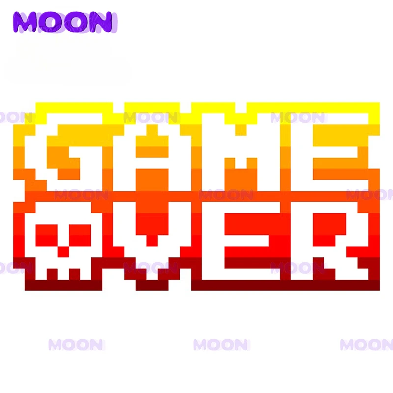 

Funny Skull Game Car Sticker Car Motorcycle Air Conditioning Sticker Waterproof Sun Protection Vinyl Car Decoration