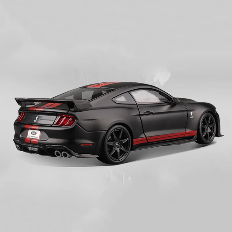 In Stock Maisto 1:18 2020 Ford Mustang Shelby Gt500 Alloy Miniature Diecast Model Ford Sports Car Model Toy Car Christensen Gift