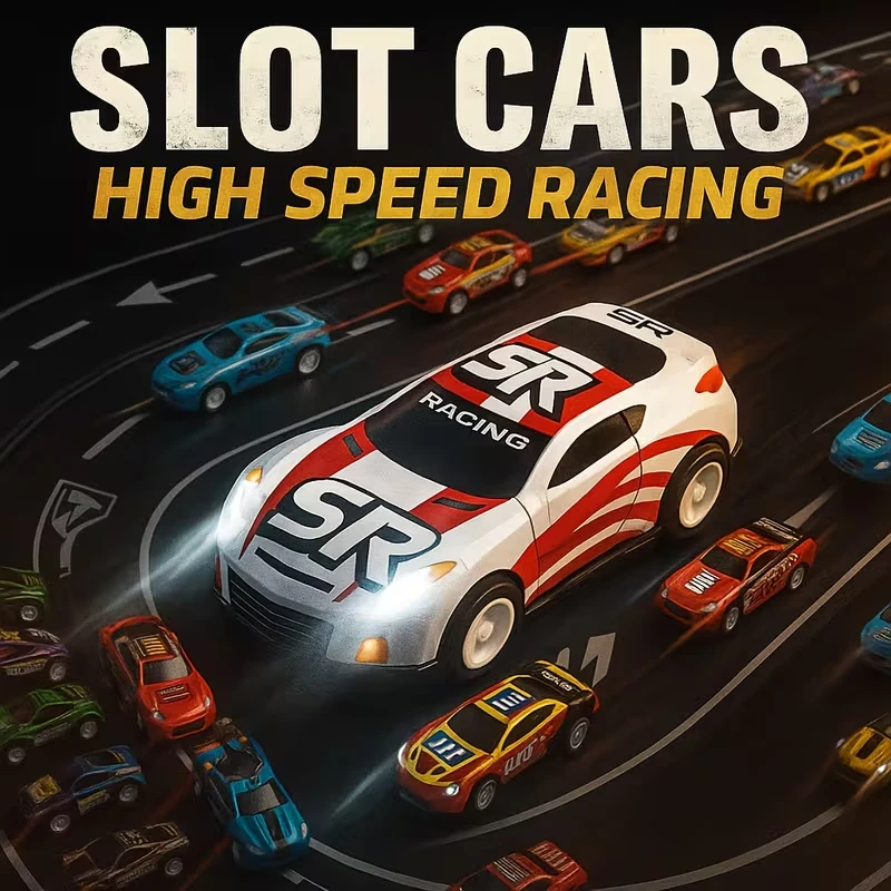 Kids Alloy Pull Back Car Toys Mini City Cartoon Inertia Racing Car Model Diecast Vehicle For Boys Girls Birthday Xmas Gift