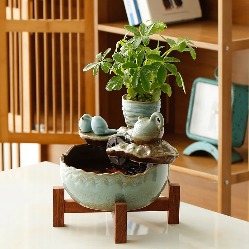 New Chinese style fortune ornaments ceramic small ornaments