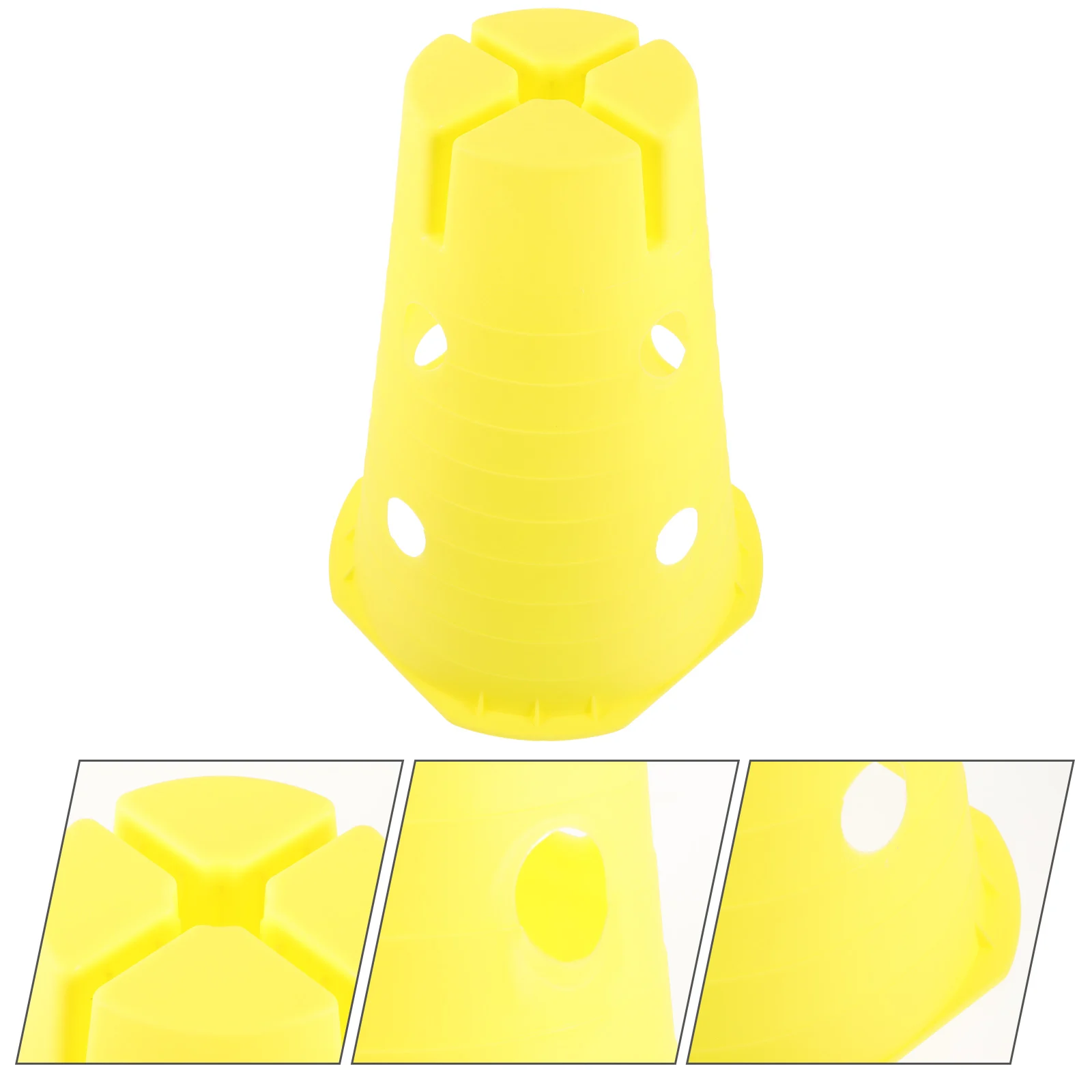 

Flag Bucket Hurdle Training Marker Sports Trainning Cones Hurdles Equipment Sign Agility Soccer Obstacle