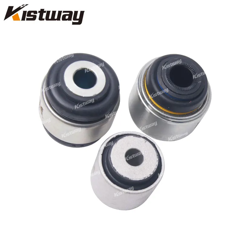 3PCS Rear Wheel Knuckle Bushing Kit For Land Rover Range Rover Velar 2017- Jaguar F-PACE 2016- LR090542 LR090543